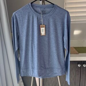 Patagonia Light Blue Crew Neck Tee